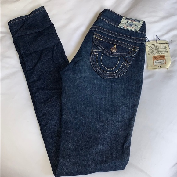 True Religion Skinny Jeans sz 25 - Picture 1 of 6
